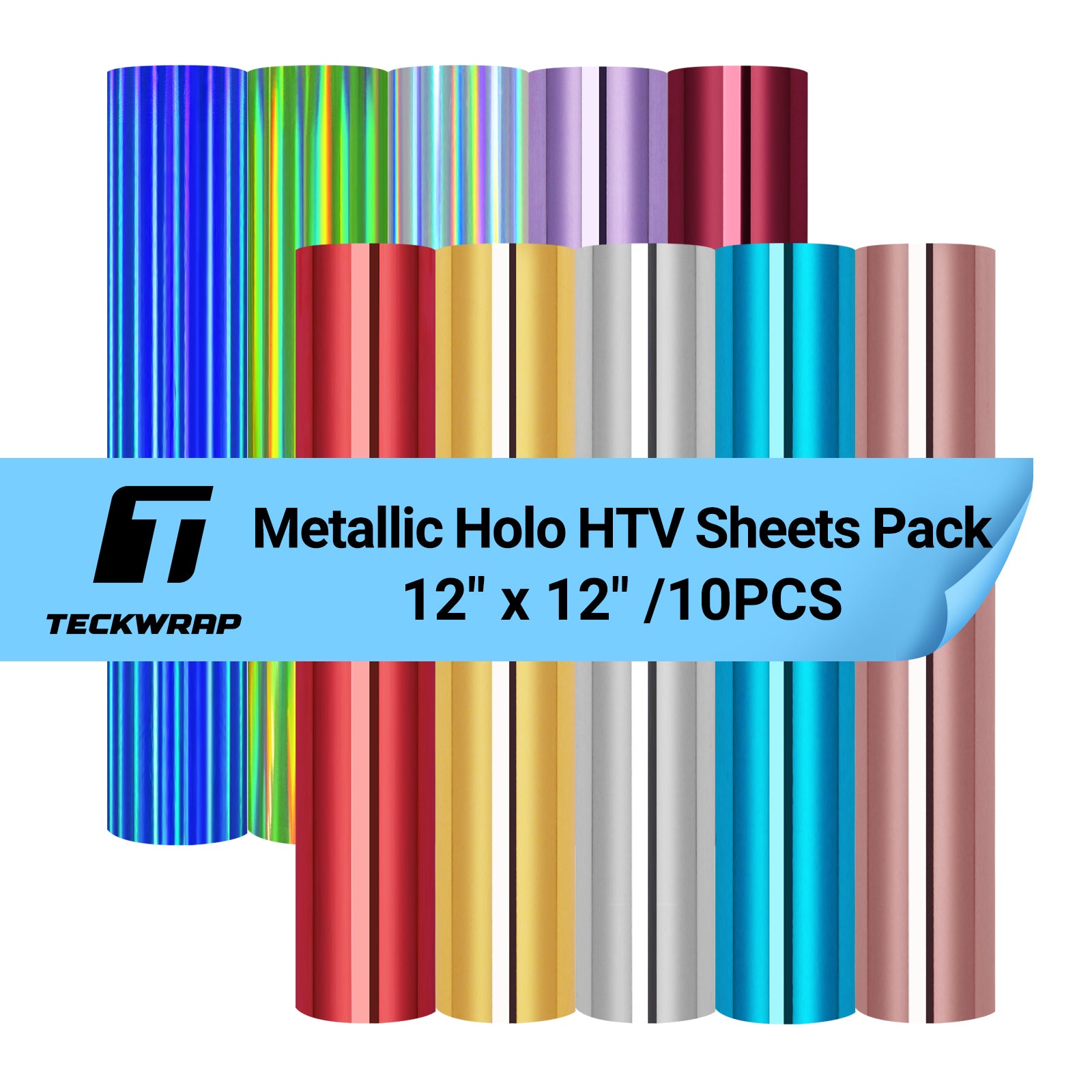 Metallic HTV Sheets Pack – TeckWrapCraft