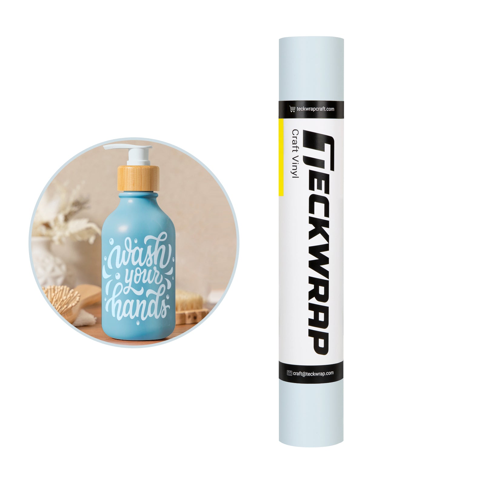 matte light blue craft adhesive vinyl
