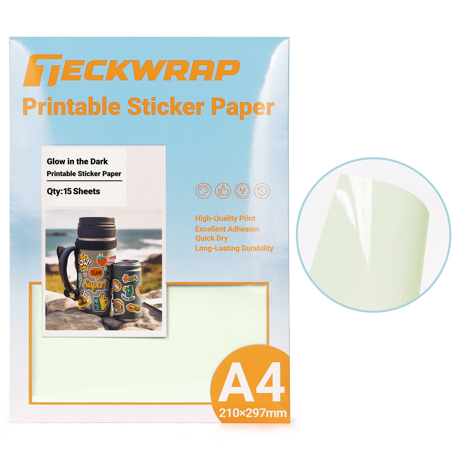 Inkjet Printable Sticker Paper 30 Sheets