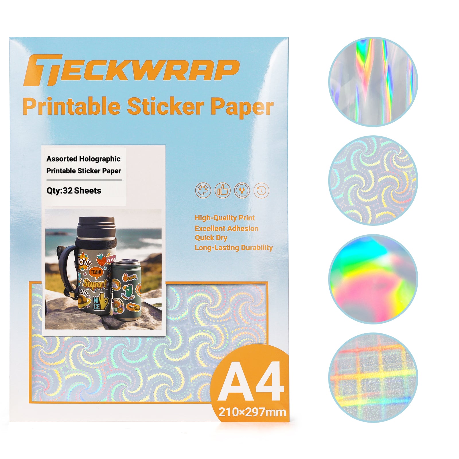 Inkjet Printable Sticker Paper 30 Sheets