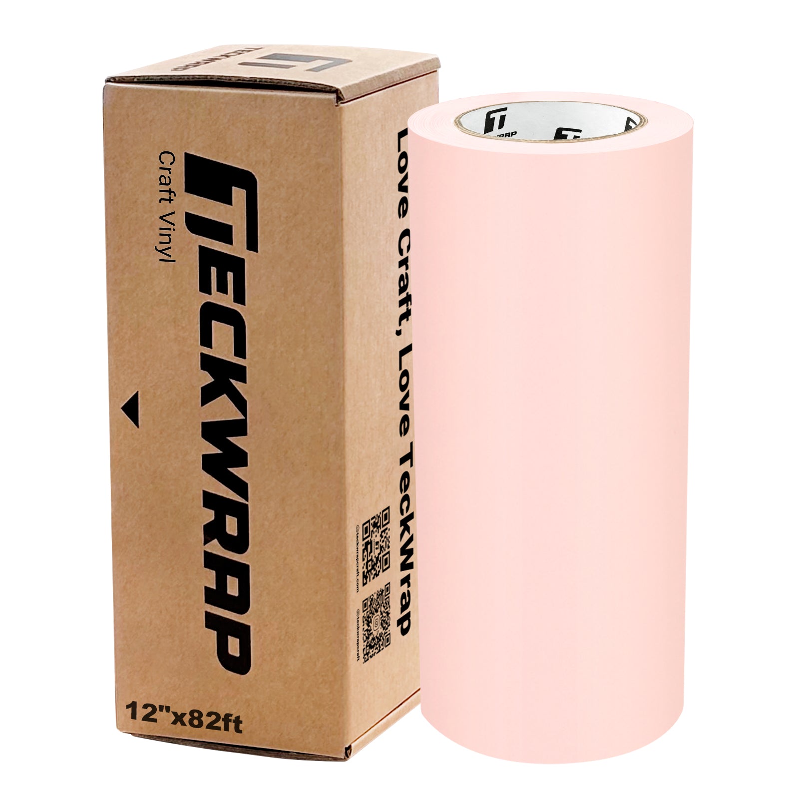 matte light pink craft adhesive vinyl