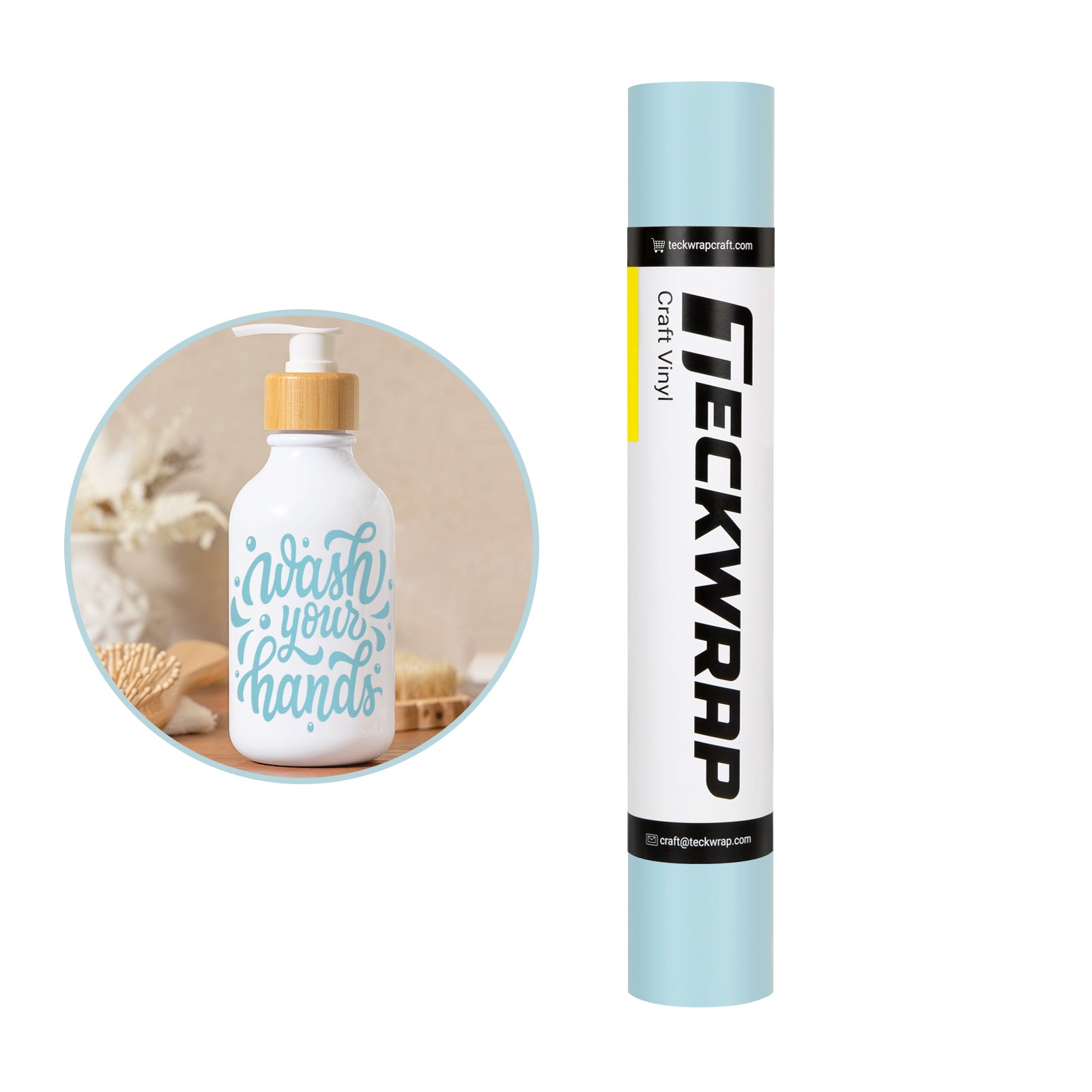 matte blue craft adhesive vinyl