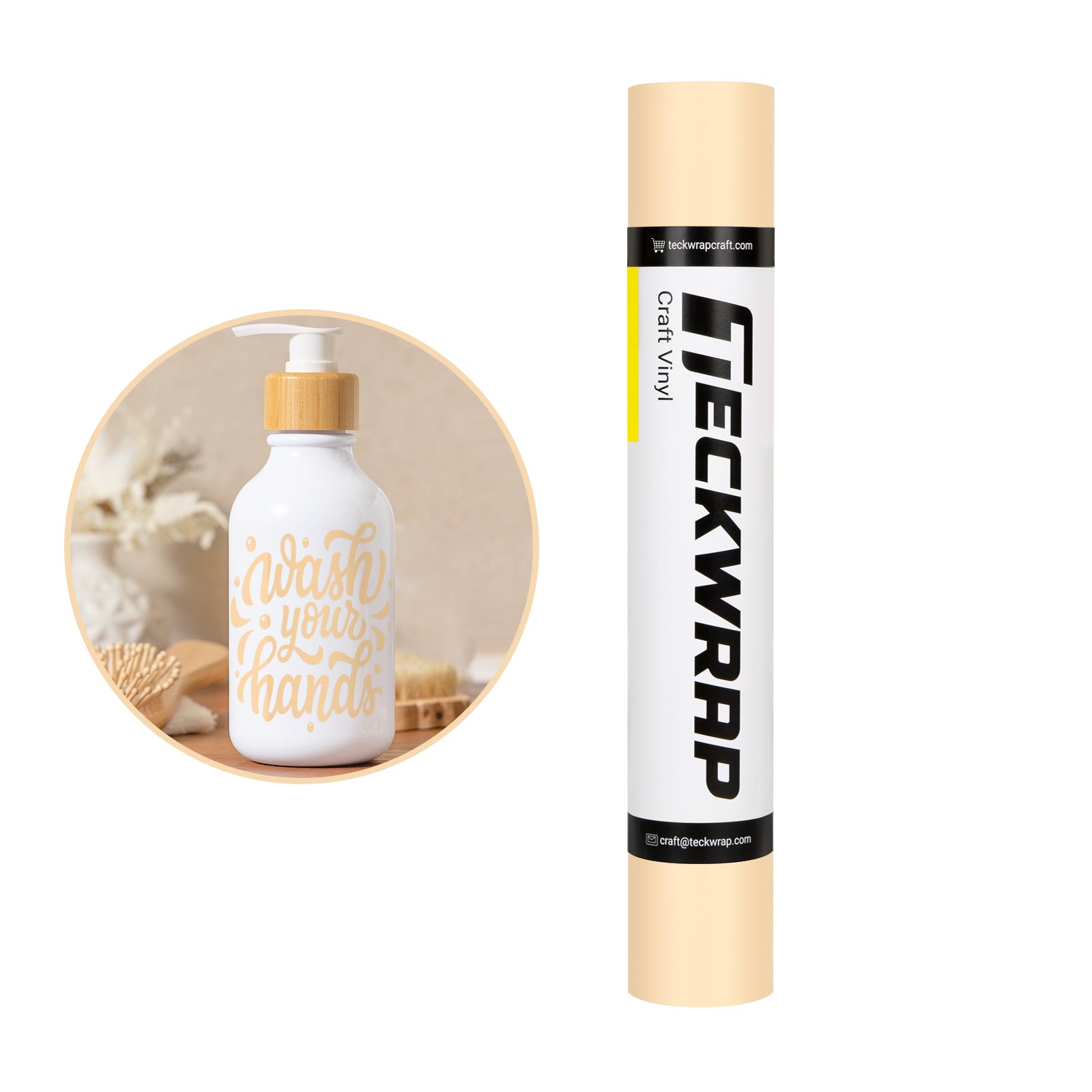matte vanilla craft adhesive vinyl