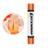 Cayenne Orange bubble free mirror chrome adhesive vinyl, 12 inch wide